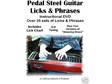 Pedal Steel Guitar Instructional DVD - Licks & Phrases